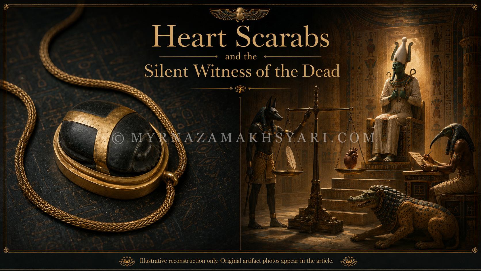 Heart Scarabs and the Silent Witness of the Dead